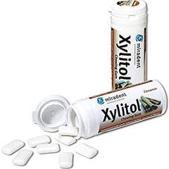 Goma de mascar Miradent Xylitol Canela 30g