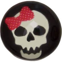 Brinco de aço inoxidável Inverness 194-1C Pink Skull