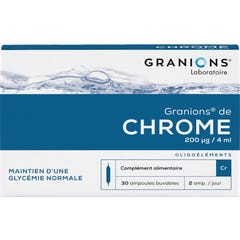 Granions Crómio 200mcg 30 Ampolas