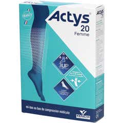 Actys 20 Femme Media Autofix Bege Rosé Tamanho 3C 1 unid