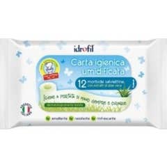 Idrofil Cidrofil Papel Higiénico Humidificado Biodegradable 12uds