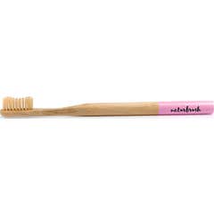 Escova de Dente Beter Pink Bamboo