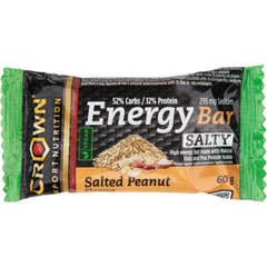 Crown Energy Bar Salted Peanut Barra 60g