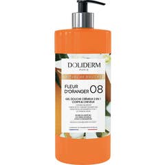 Doliderm Creamy Shower Gel 08 Orange Blossom 1L