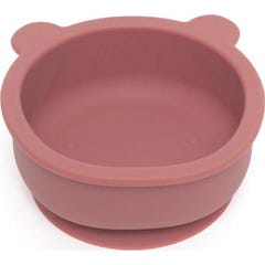 Petit Monkey Bowl Silicona Oso Granate 1ud