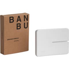 Banbu Mini Sabonete Branco Prato 1pc