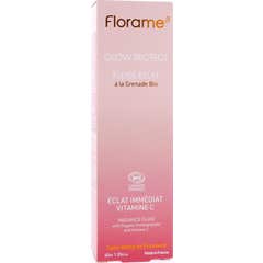 Florame Glow Protect Fluido Iluminador Romã Bio 40 ml