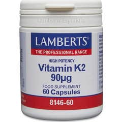 Lamberts Vitamina K2 90µg 60caps