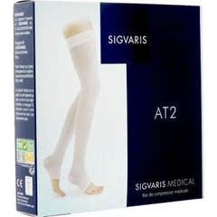 Sigvaris AT2 Media Autofix PA Blanco C3 1 Par