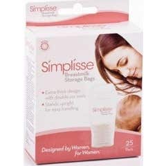 Simplisse bolsa para guardar leche materna 25uds