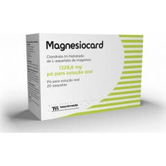 Tecnimede Magnesiocard Aspartato de Magnésio 1229.6mg 20 Saquetas