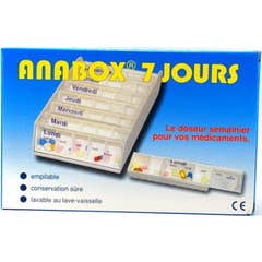 Anabox Weekly Pillly Box Branco