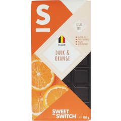 Sweet Switch Chocolate Negro Belga Naranja Sin Gluten 100g