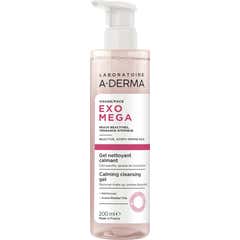 A-Derma Exomega Gel Limpiador Facial Calmante 200 ml