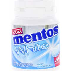 Mentos Sabor Blanco Menta Dulce Sin Azúcar 40uds