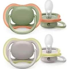 Philips Avent Ultra Air Soother 6-18 Meses Neutro 2 peças