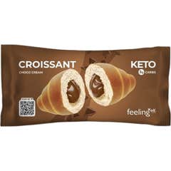 Feeling Ok Croissant Proteína Recheio Creme Cacau 50 gr
