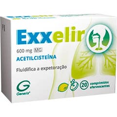 Generis Acetilcisteína Exxelir 600mg 20comp