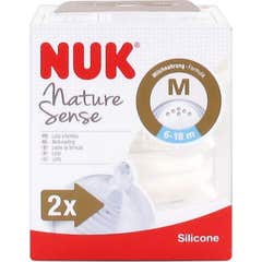 Nuk Nature Sense Tetina 6-18 M 2uds