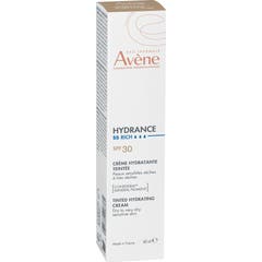 Creme Hidratante Avène BB Rich Moisturizing FPS30 40ml