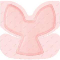 Allevyn Gentle Border Heel Adhesive Bandage 23,2x23cm 10uts