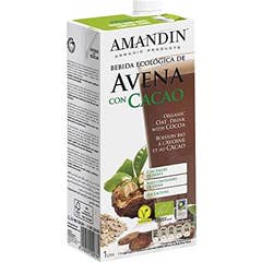 Amandin Bebida Vegetal de Avena com Cacau 6x1L