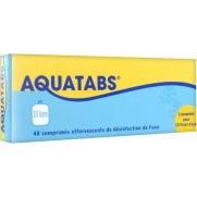 Aquatabs 10 litros 40 comprimidos