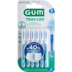 Gum Gum Trav-Ler Interdental Brush 1.6 6uds