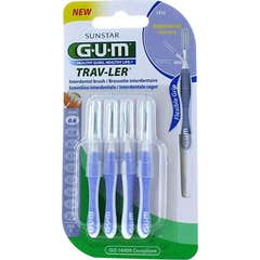Gum Trav-ler Interdental Brushes 1312 0,6mm 4 Unidade