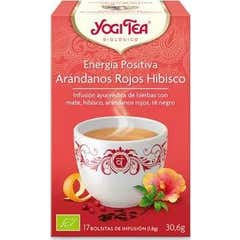 Mirtilos positivos da energia do chá do iogue 17 sacos