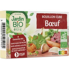 Jardin Bio Cubito Carne Sin Aceite Palma Bio 8x10g