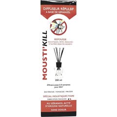 Mousti'Kill Difusor Repelente Especial Mosquito Tigre 200ml