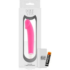 Dolce Vita Vibrador Realista Silicone Pink 1pc