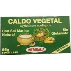 Caldo Integralia Vegetable. Cubos C/S 6Cub 66g