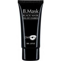 Dietworld B.Mask Máscara Preta Máscara de Carvão Vegetal Preto 50Ml