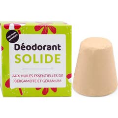 Desodorizante sólido Lamazuna Bergamota Gerânio Pele Normal 30ml