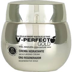 Thader Pharma Creme Facial de Alta Nutrição com Ouro Regenerador V-Perfect Gold 50ml