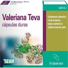 Valeriana Teva 60 Capsulas Duras