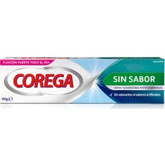 Corega Adhesive Cream Fixação 3D Sem Sabor 40g
