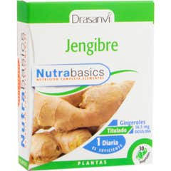 Nutrabasics gengibre 30cáps