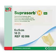 Suprasorb H Fin Apósito Hidrocoloide Estéril 5x5cm 10uds