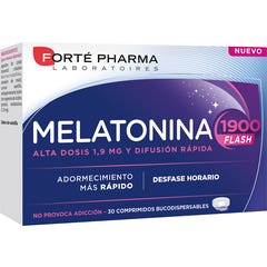 Forté Pharma Melatonin Flash 1900 30 Comprimidos