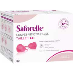 Copo Saforelle Protege o copo Menstrual Caixa T1 de 2