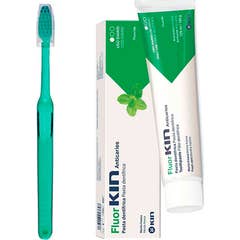Kin Fluorkin Anticáries Pasta Dentária Menta Fresca + Escova Dental Média
