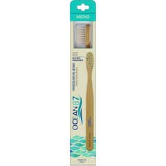 Ocean 87 Cepillo Dental Madera Medio 1ud