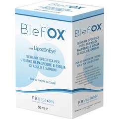 BlefOX Espuma Párpados y Pestañas 50ml + 60uds