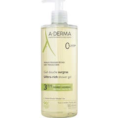 A-Derma Surgras Gel de Duche Ultra Rico 500ml A-Derma Surgras Gel de Duche Ultra Rico 500ml