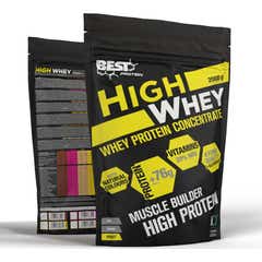 Best Protein High Whey Chocolate Blanco 2000g