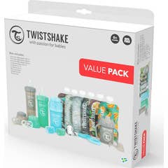 Twistshake Pack Biberões +0m