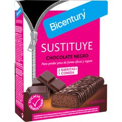 Bicentury Barritas Choco Negro Sustitutivas 4uds